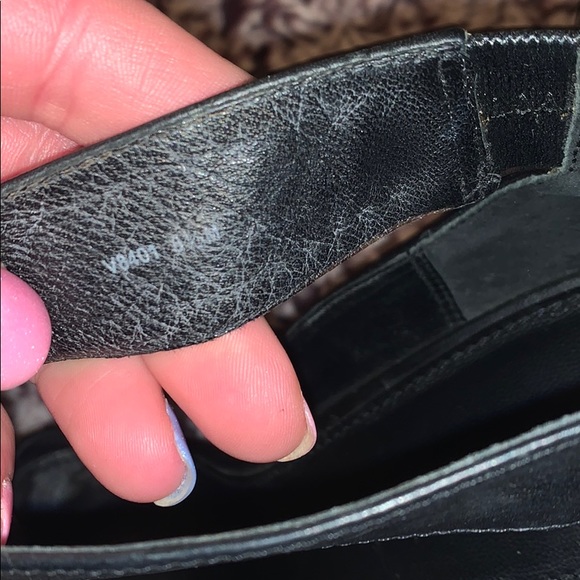 Rachel Zoe black t-strap heels - Picture 7 of 9